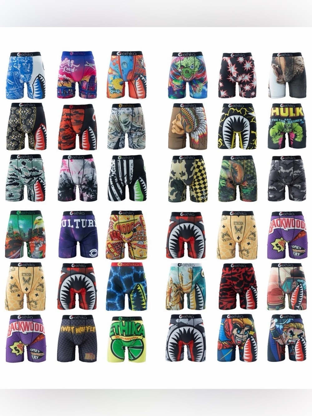 Set of Three Ethika The Staple Boxer Briefs - See Photos for Styles - Reg. $75